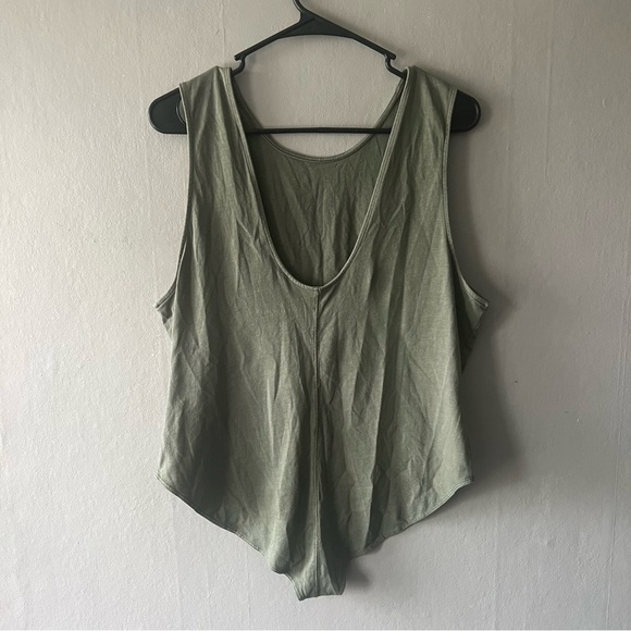 American Eagle Sage Green Bodysuit Size XXL - Picture 5 of 7